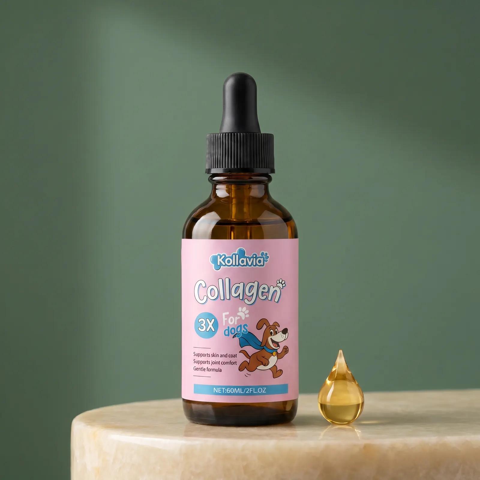 The Kollavia 60 ml amber bottle with graduated dropper.
